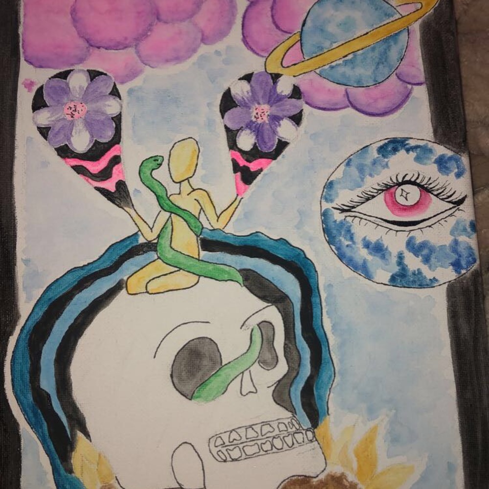 Watercolor painting